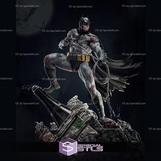 batman rope damage base ready 3d print 3d print model - Mito3D