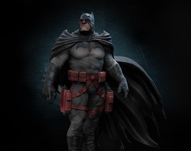 Batman Thomas Wayne dc 3d print model - Mito3D