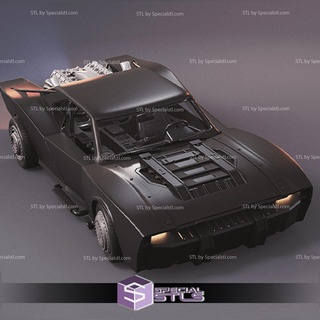 batmóvel 2022 stl arquivos 3d print model - Mito3D