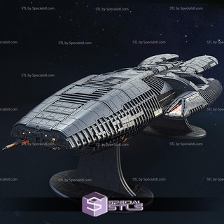 estrela batalha galactica 3d impressão modelo stl arquivos 3d print model - Mito3D