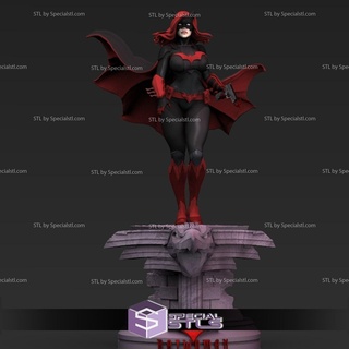 mulher morcego base 3d print model - Mito3D