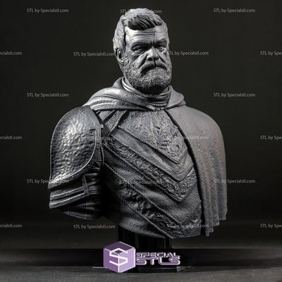 transmitir skoll busto 3d impresión figurilla especialstl 3d print model - Mito3D