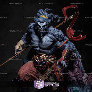 beast samurai ready 3d print model 3d print model - Mito3D