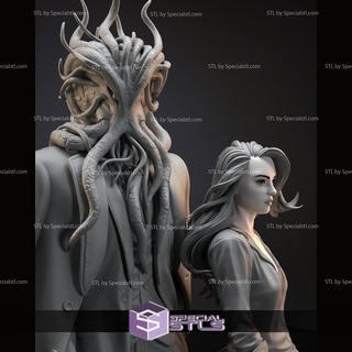 beauty beast fanart stl files 3d model 3d print model - Mito3D