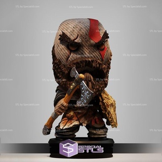 big planet collection - oldman kratos 3d print model - Mito3D