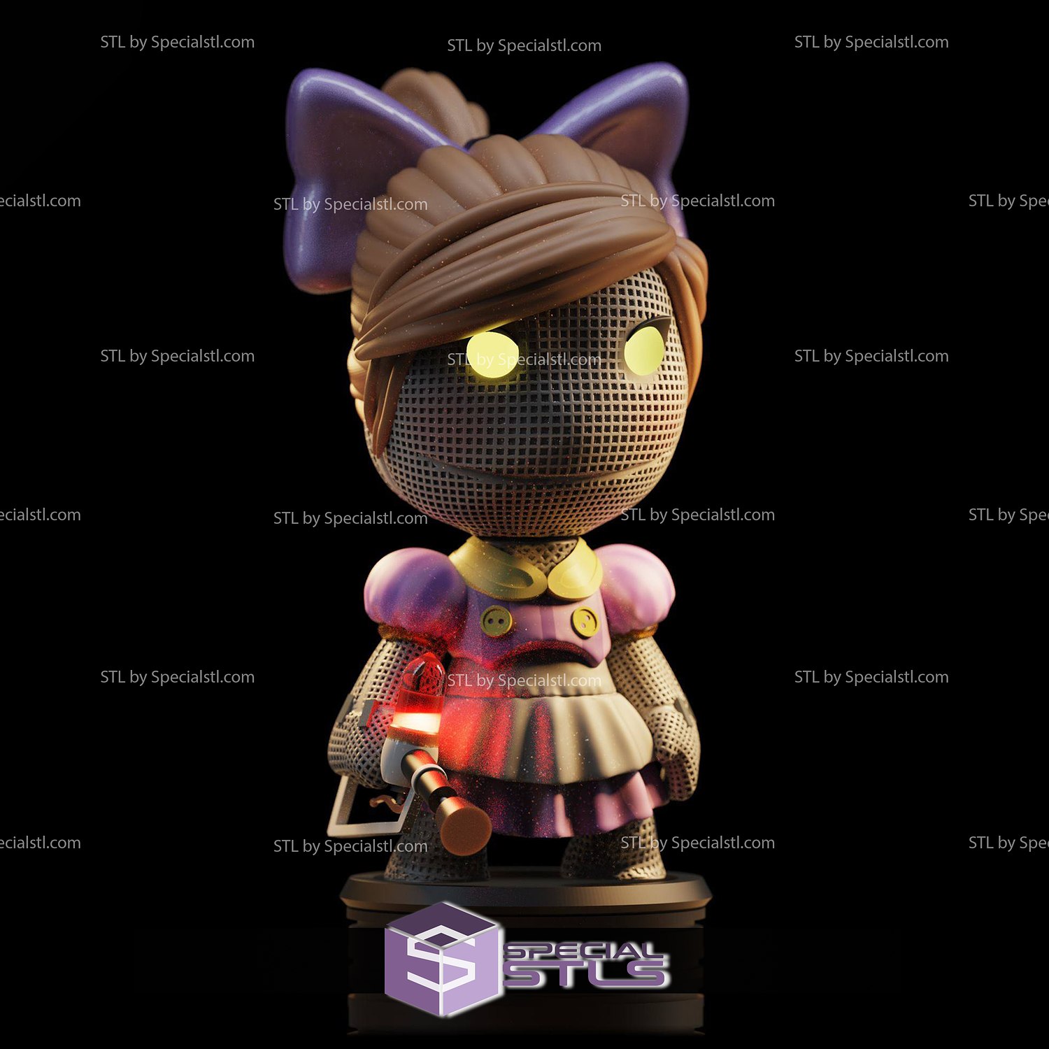 big planet collection - sister 3D print model - Mito3D