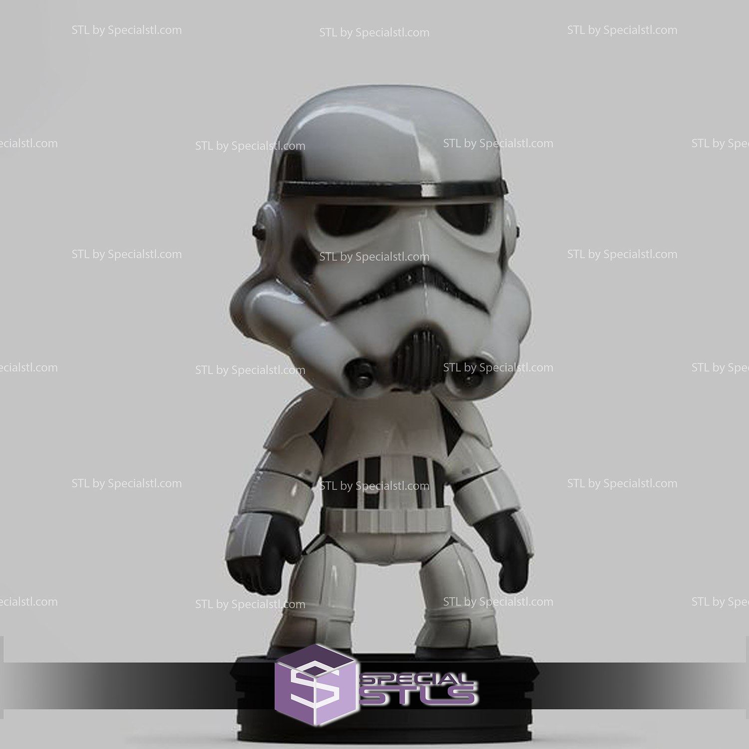 big planet collection - storm trooper 3D print model - Mito3D