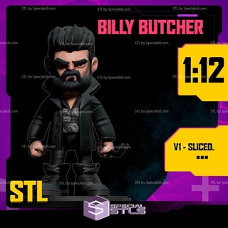 billy butcher chibi v2 3d print stl boys model 3d print model - Mito3D