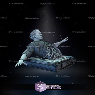 vescovo 3d stampa figurina alieno film stl File 3d print model - Mito3D