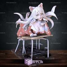 noir hanekawa bakemonogatari 3d print model - Mito3D