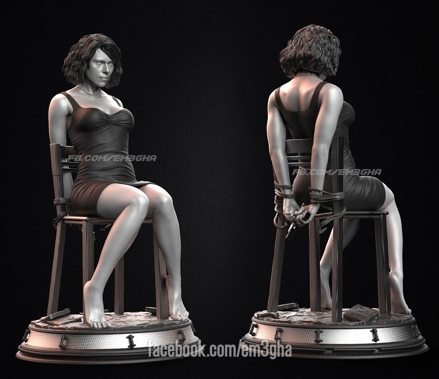 negro viuda v5 maravilla 3D print model - Mito3D
