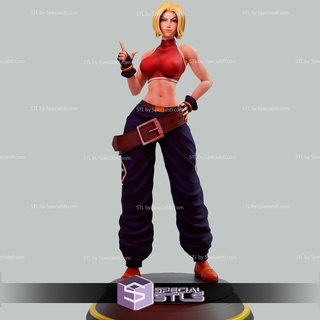 blue mary king fighter 3d print model - Mito3D