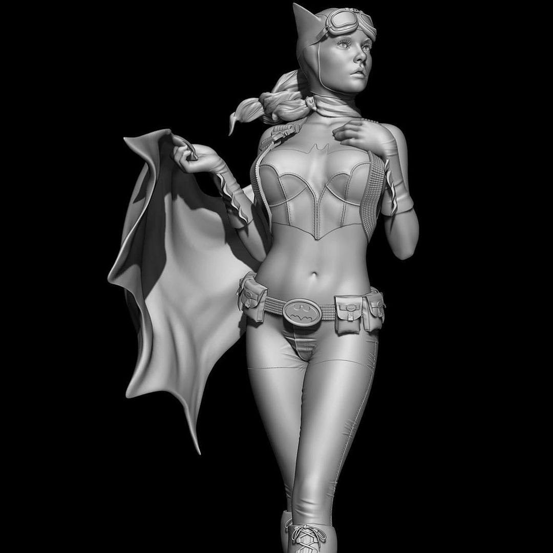 bomba batgirl dc 3D print model - Mito3D
