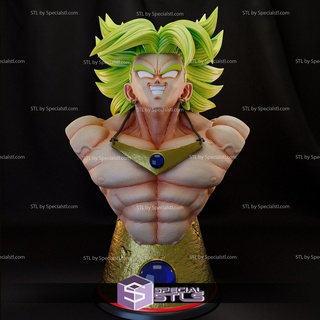 broly fallimento 3d print model - Mito3D