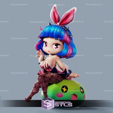 bunny girl maple story 3d print model - Mito3D