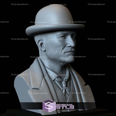 busto retrato stl colección rycroft filo especialstl 3d print model - Mito3D
