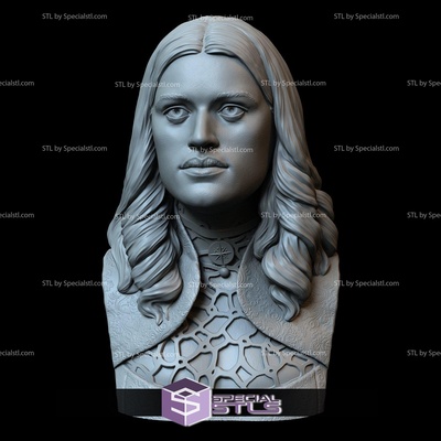 busto retrato stl colección yennefer of vengerberg especialstl 3d print model - Mito3D