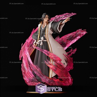 byakuya kuchiki bankai ready 3d print bleach 3d print model - Mito3D