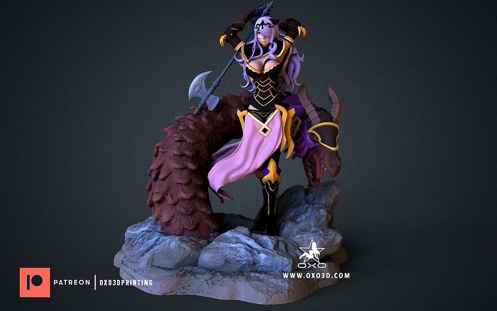 Camilla ateş amblem 3D print model - Mito3D