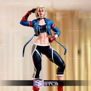 cammy britain outfit stl files street fighter 3d printable 3d print model - Mito3D