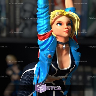cammy britain outfit stl files v3 street fighter 3d printable 3d print model - Mito3D