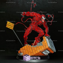 carnage pose venom 3d print model - Mito3D