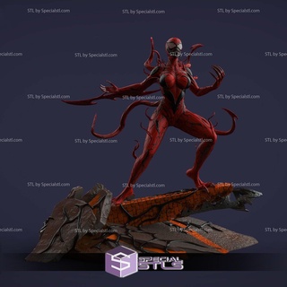 carnage stl files spiderman 3d printable 3d print model - Mito3D