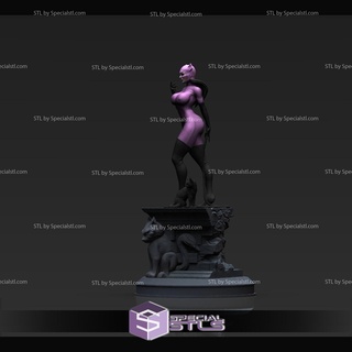 catwoman pink suit stl files dc 3d printable 3d print model - Mito3D