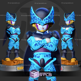 cell jr standing basic 3d print dragonball 3d print model - Mito3D
