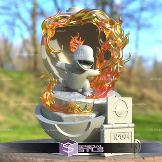 charmander Schalter 3d Drucken Figur Pokémon stl Dateien 3d print model - Mito3D