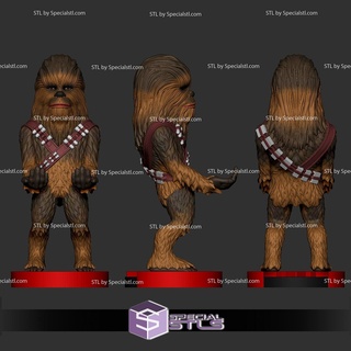 Chewbacca oyun kolu Kulp destek hazır 3d Yazdır 3d print model - Mito3D