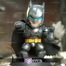 chibi stl collezione armatura Batman 3d print model - Mito3D