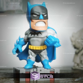 chibi stl collezione Batman d'oro età 3d modello 3d print model - Mito3D