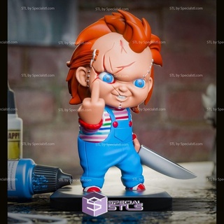 chibi stl collection chucky dossiers 3d print model - Mito3D