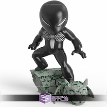 chibi stl collection - dell otto symbiote spider-man 3d print model - Mito3D