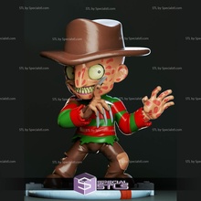 chibi stl collection Freddy Krueger 3d print model - Mito3D