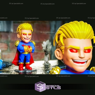 chibi stl collection Homelander 3d impression figurine garçons dossiers 3d print model - Mito3D