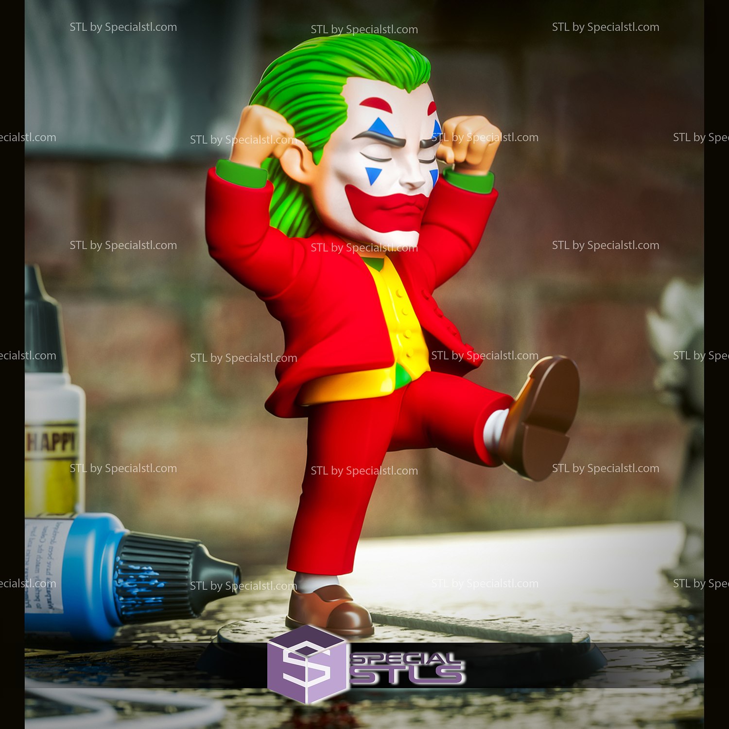 Chibi stl Sammlung Joker Phönx Dateien 3D print model - Mito3D