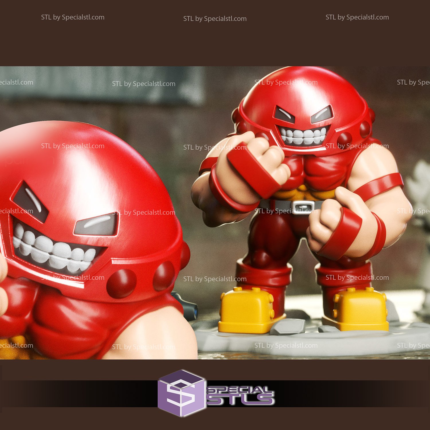 Chibi stl Toplamak Juggernaut 3D print model - Mito3D