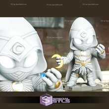 chibi stl collection - moon knight 2022 3d print model - Mito3D