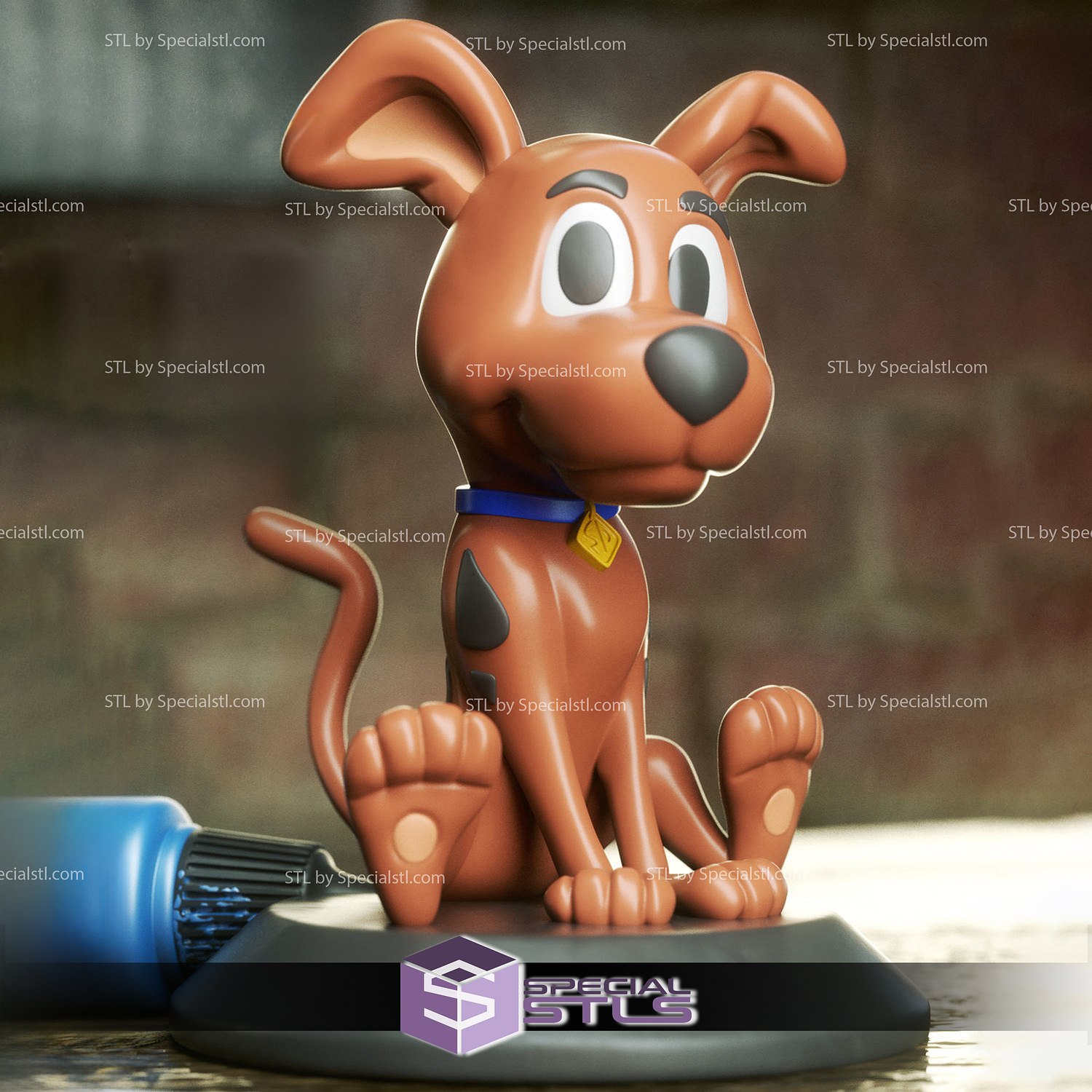 chibi stl colección Scooby doo archivos 3D print model - Mito3D