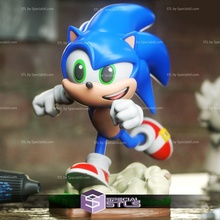 chibi stl colección Sonic 3d print model - Mito3D