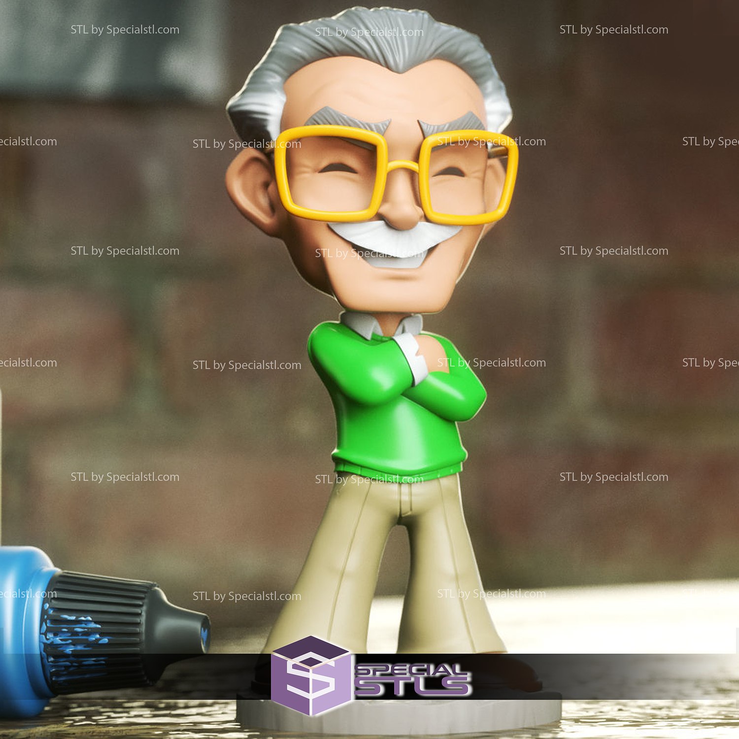 chibi stl collezione stan lee 3D print model - Mito3D