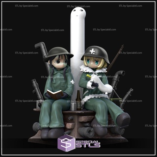chito yuuri 3d printing figurine shoujo shuumatsu ryokou stl files 3d print model - Mito3D
