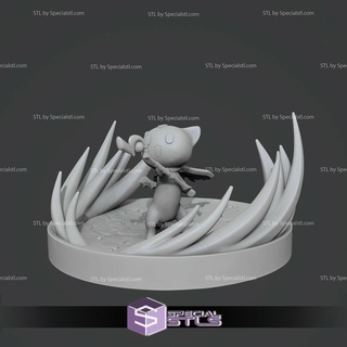 Chomusuke Feuer konosuba 3d Drucken Figur 3d print model - Mito3D