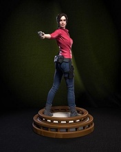 claire redfield resident evil 3d print model - Mito3D