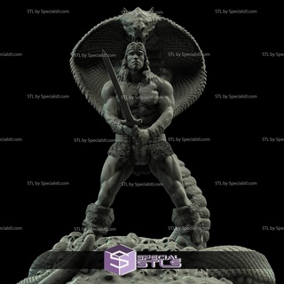 Conan destruidor stl arquivos 3d print model - Mito3D