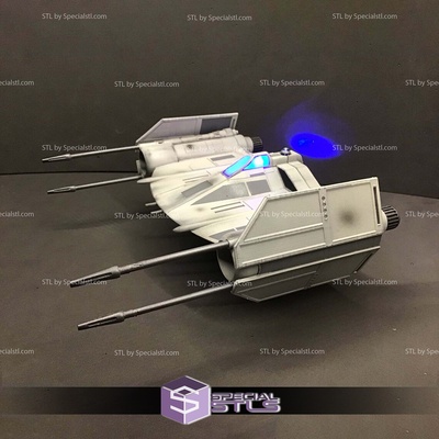 conceito estrela lutador guerra estrelas 3d modelo especial 3d print model - Mito3D
