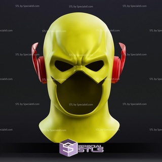 Kostüm oyunu klasik flaş maske stl Dosyalar giyilebilir 3d print model - Mito3D
