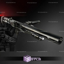 cosplay 1 baster rifle guerra Galaxias 3d print model - Mito3D